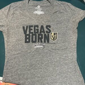 Fanatics Gray Vegas Graphic Tee